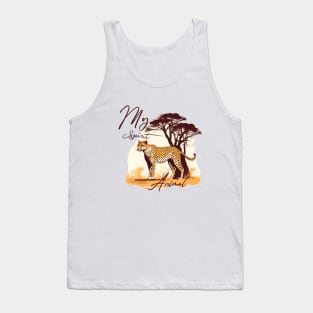 Cheetah Spirit Animal Tank Top